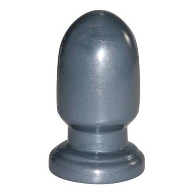 Runder und dicker Dildo in Grau