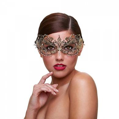 Venezianische Maske "Harlot" - in Gold