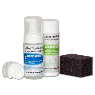 Lederpflegeset naturbelassen (fr Anilinleder)