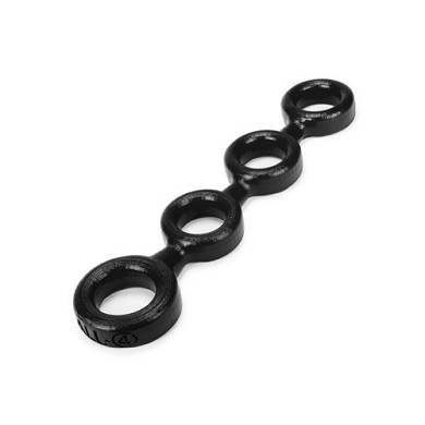 Oxballs 4-teiliger Cockring - Schwarz