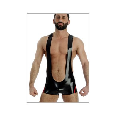 Latex Ringershortanzug