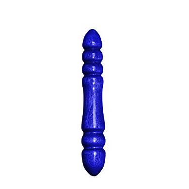 M&M Wood Production Odysseus Meranti Dildo. M. blau