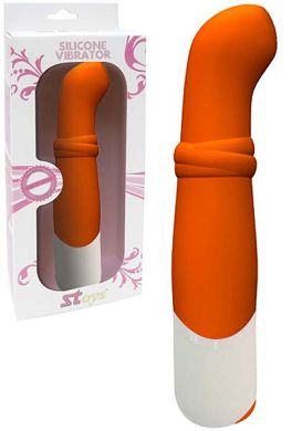 13,5 x 3 cm Vibrator SToys GEENA Silicone-Vibrator orange