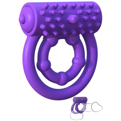 Fantasy C-Ringz - Vibrating Prolong Performance Ring purple