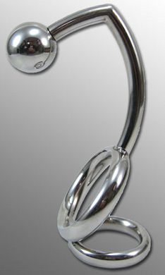 HoleBlocker Doppel-Cockring mit Analkugel