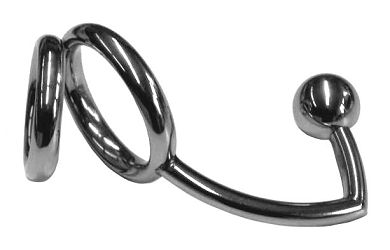Superdoppelcockring mit Analverschluss