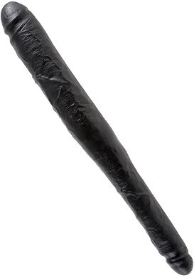 40,5 x 3,3 - 4,3 cm Dildo King Cock Tapered Double black