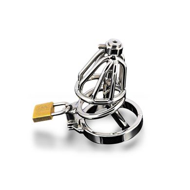 Urethral Dilator Peniskäfig Cockcage Male chastity device aus stabilem Stahl mit Schloß