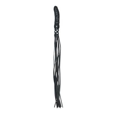 Leder Peitsche mit Penisgriff