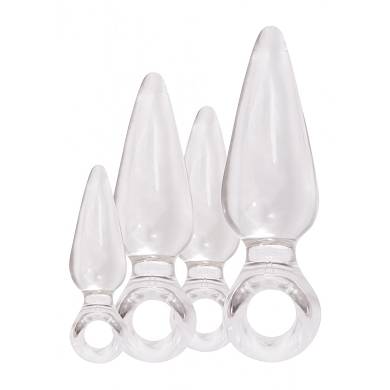 "Jolie" Anal Trainer Set - in Transparent