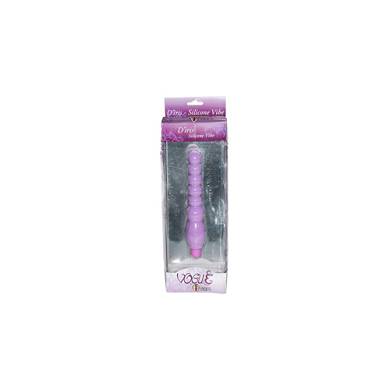 Vibrator aus Silikon in Violett