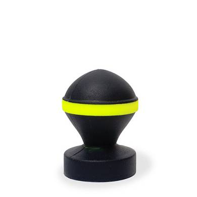 All Black ? Runder Buttplug in Schwarz