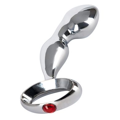 12 x 3,1 cm Fancy Diamond Anal Plug silver