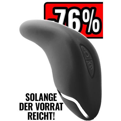 -Aufliegevibrator Shots Toys The Breve black