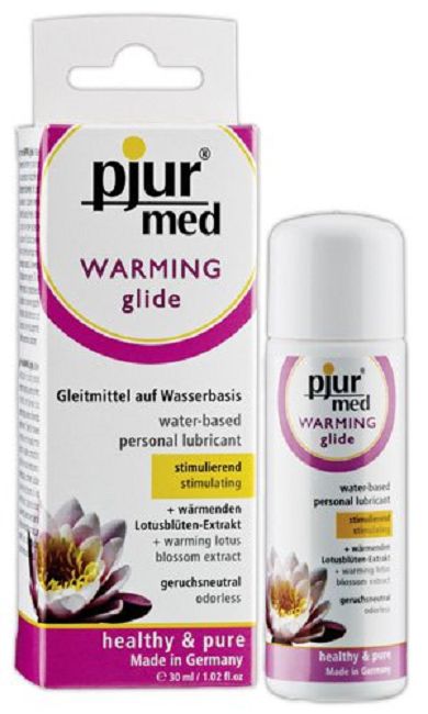 pjur med Warming glide - wrmendes Gleitgel wasserbasierend