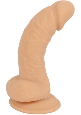 21 x 4 cm Darek Dildo mit Hoden flesh