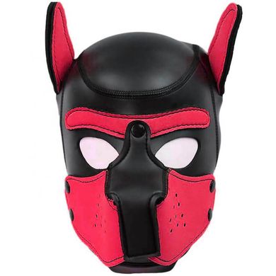 HardcoreDeLuxe Neoprene Puppy Hood red