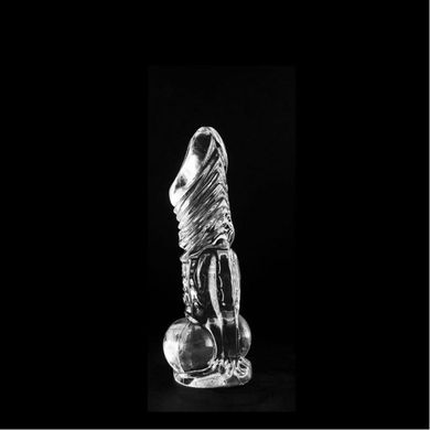 Dildo Pubertt transparent 23 x 5,8 cm