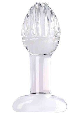 13 x 4,5 cm Glasdildo / Plug - Ice Princess