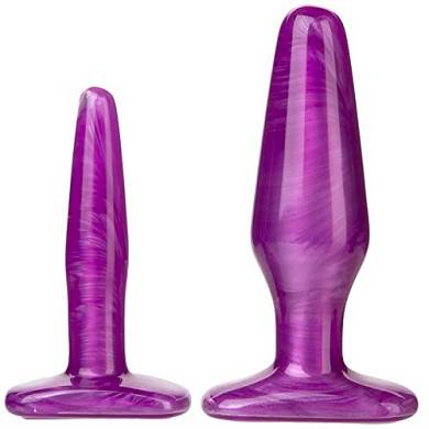 Doc Johnson Radiant Gems Anal Trainer Kit Purple 1 Stück