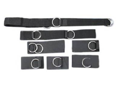 Fessel-Set - Handfessel- Fußfessel - Bettfessel - Körperfessel