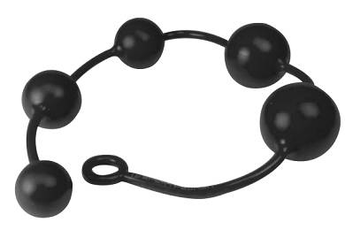 Slam Jam Anal Balls Black