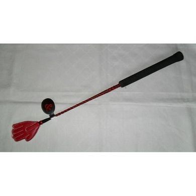 GERTE PEITSCHE Kurzer Reitstock. Hand-Klatsche Rot