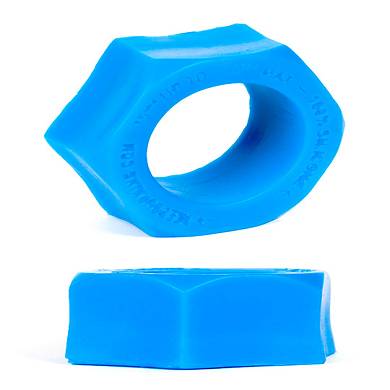 Burning Wheels 100% Silikon Cockring CK07 Blau