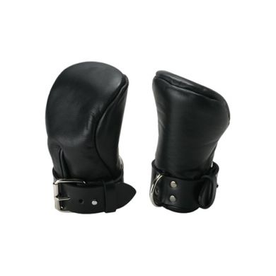Strenge Deluxe F?ustlinge aus wattiertem Leder