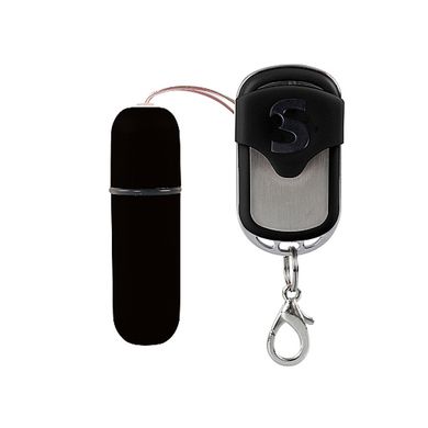 Shots Toys Remote Vibrating Bullet - Black