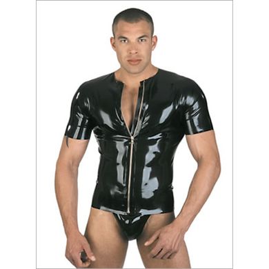 Latex T-Shirt, eng mit Reiverschluss