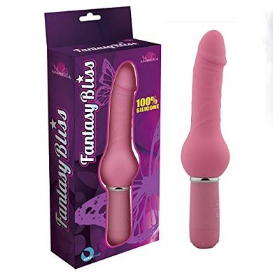 Aphrodisia Dildo Silikon Vibrator G Punkt mit Klitorisstimulation fuer Frauen