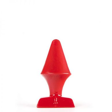 Analplug Zepter Koloss rot 11 x 6 cm