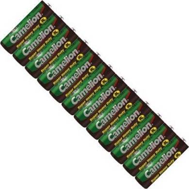 12x Camelion Zink-Kohle Mignon AA 1,5V R6 R06 LR6 UM3 MN1500 Batterien