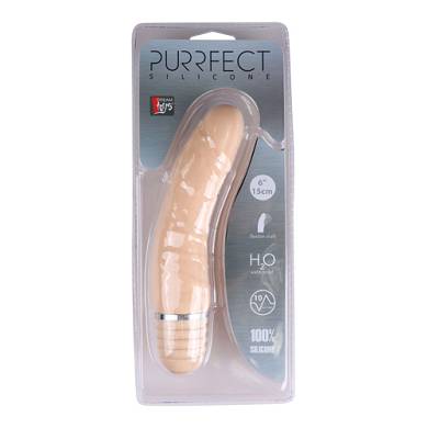 Purrfect Vibrator aus Silikon hautfarben (groe Spitze)