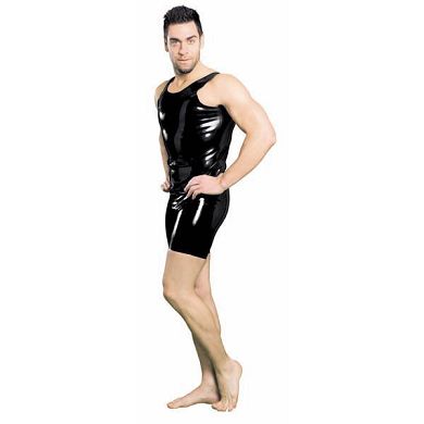 Muskelshirt Lack schwarz