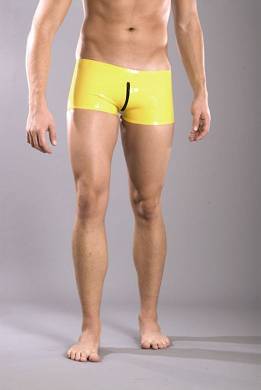 Hot Pants mit Frontreiverschluss