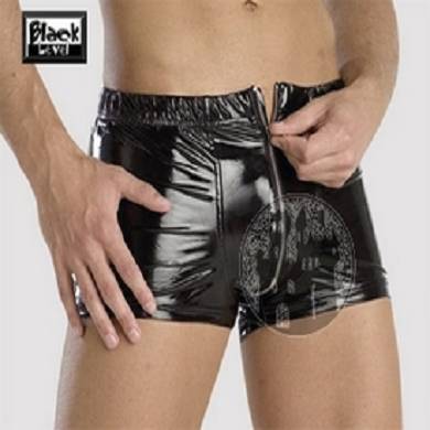 Lack Short mit Reiverschluss