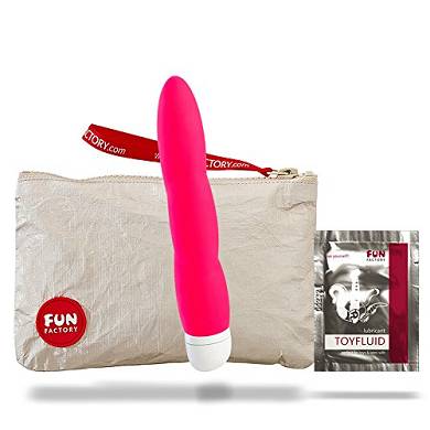 Fun Factory JAZZIE Batterie. rosa. Vibrator (Set inkl. tollen Zubehör) Minivibrator. 