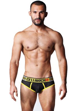 Cellblock-13 Prizefighter Jock Brief yellow/black