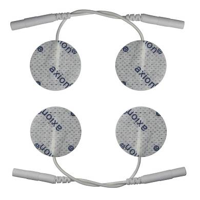 4 Reizstrom Elektroden Pads rund 32mm rund fr TENS EMS Gert Reizstromgert 