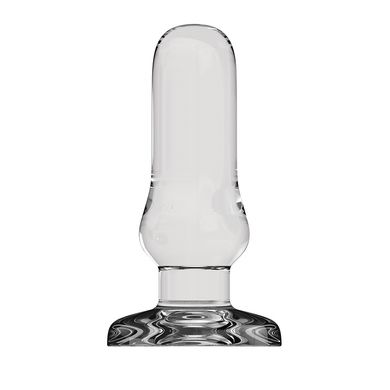 13 x 4,3 cm Buttplug Bottomline Glas