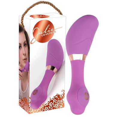 14 x 3,6 cm JLIE Silikonvibrator purple