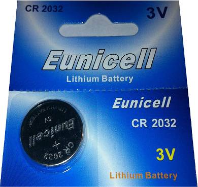 50 x CR2032 3V Lithium Batterie auf 10 Blistercard a 5 Stück Eunicell