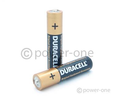 50 DURACELL PLUS AAA Micro MN2400 LR03 AM4 Batterien 10,0 x 44,5