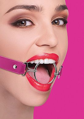 Mundknebel - Ring Gag XL - pink