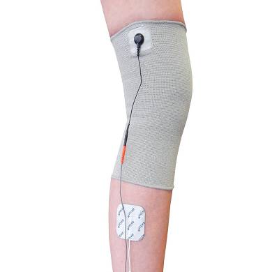 NEU Textil Elektrode fr Knie Gelenk Schmerzen Arthrose fr TENS Reizstrom Gert