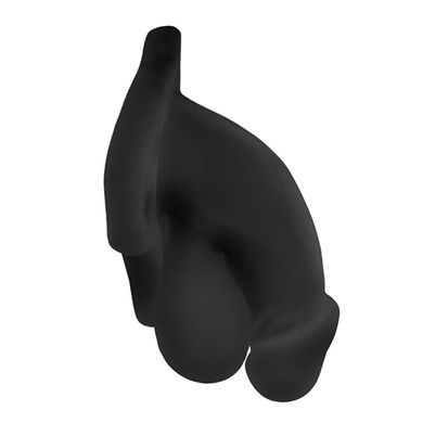 Buck Angel Fun Boy? Hohler Umschnalldildo/PackerPenis - schwarz
