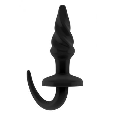15 x 4,7 cm Dogtail Buttplug Sono black