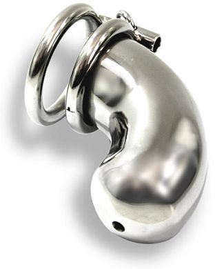 Keuschheitsrohr Heavy Pain gebogen small